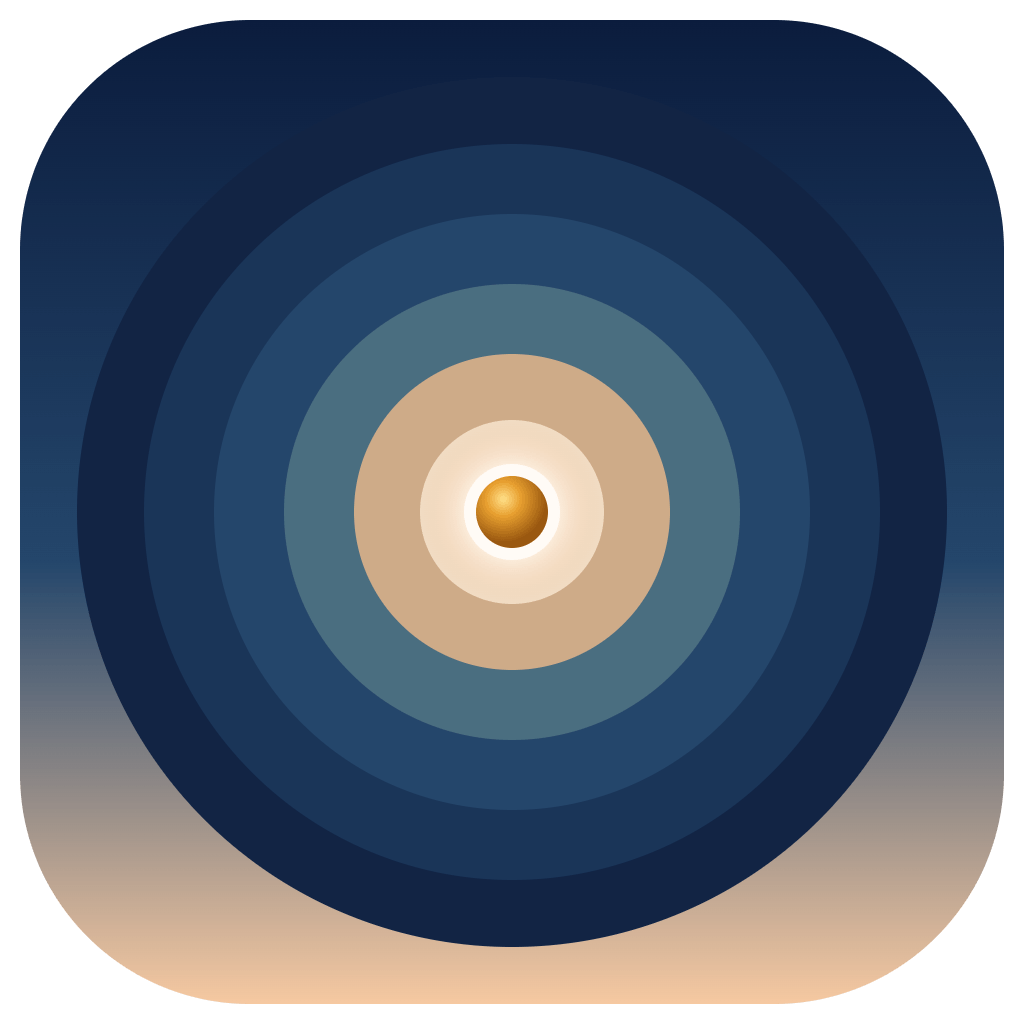 Dawn color variant of the Near app icon