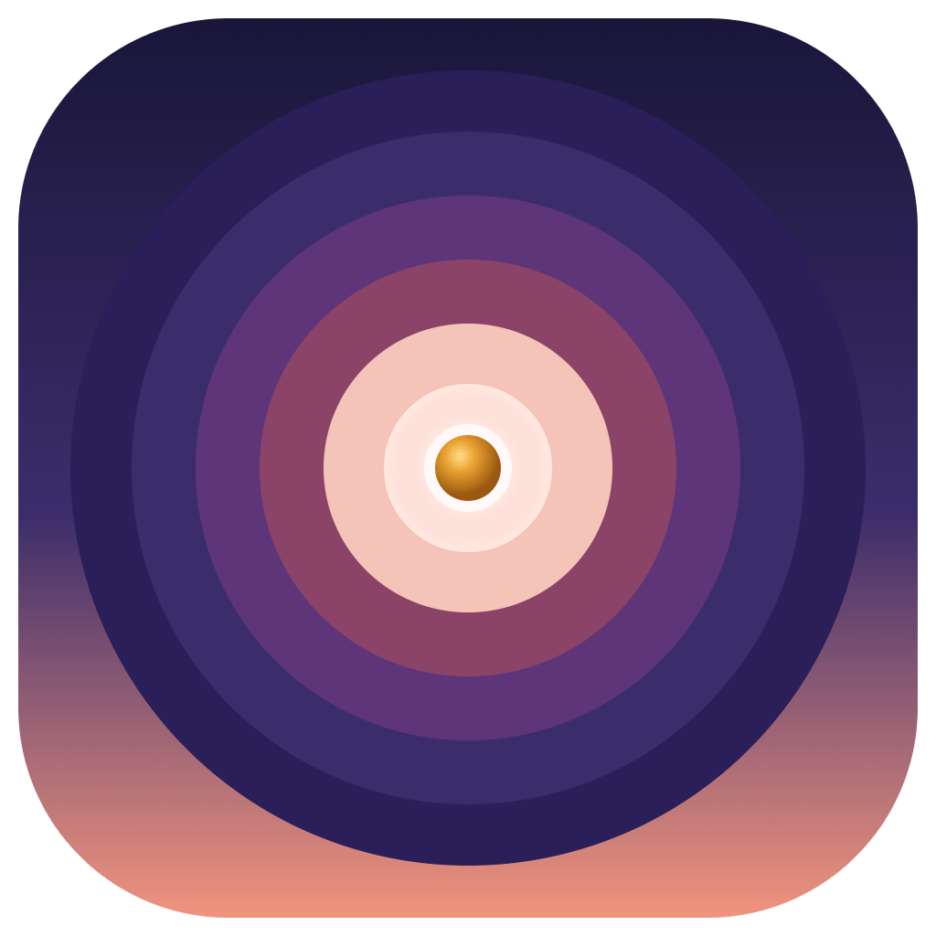 Dusk color variant of the Near app icon
