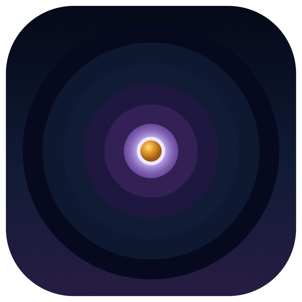 Night color variant of the Near app icon
